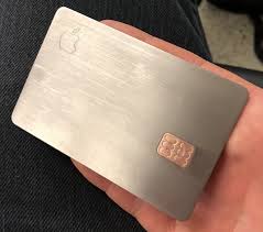 And it's the only credit card made of titanium — a sustainable metal known for its beauty and durability. Here S What A Bare Naked Titanium Apple Card Looks Like And How To Make Your Own Macdailynews