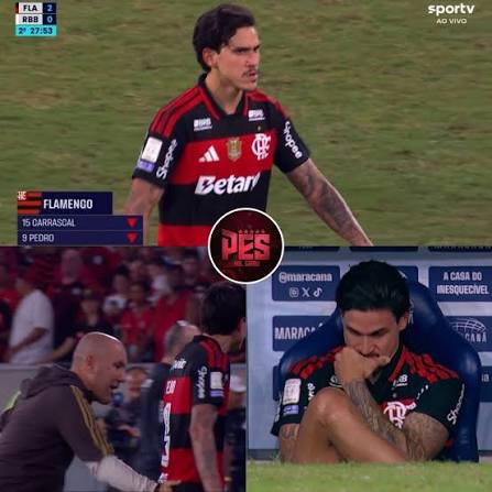 Pedro saiu muito irritado com Leonardo Jardim Ele foi substitu&iacute;do logo ap&oacute;s marcar um gol na partida Opini&otilde;es? 👀