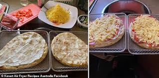 Fresh basil pesto, sauteed cremini mushrooms, and three types of cheese (ricotta, feta, and parmesan) top this naan pizza. Aldi Australia Naan Bread Pizza Is The Latest Recipe Home Cooks Are Going Crazy For Daily Mail Online