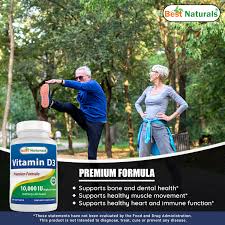Bronson vitamin d3 10,000 iu (250 mcg) 1 year supply for immune support, healthy muscle function & bone health. Best Naturals Vitamin D3 10000 Iu 240 Softgels Walmart Com Walmart Com