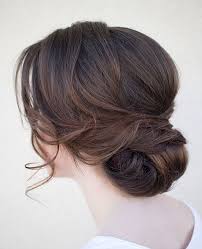 20 Low Updo Hair Styles For Brides Mon Cheri Bridals Hair Styles Hair Makeup Vintage Wedding Hair
