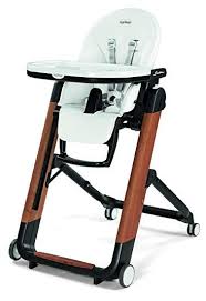 Peg Perego Siesta Ambiance High Chair In White Eco Leather Shop Top Rated Baby Gear At Sugarbabies Wood High Chairs Cute Desk Chair High Chair