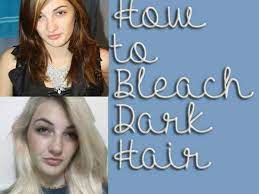 Then you can apply a specific color for a part, that can't blend or mix with the other color part. Diy Hair How To Bleach Dark Hair Bellatory