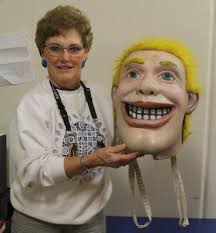 Sturgis school employee's going-away gift: a new mascot