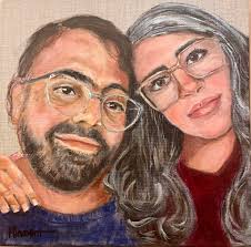 Mini Portrait in Acrylics