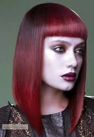 Edgy hair, Bob haircut with bangs, Wild hair color