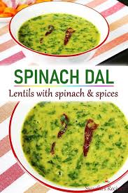 Spinach Dal Dal Palak Spinach Dal Dal Recipe Dal Palak Recipe