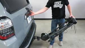 Thule Apex Xt Hitch Mount Bicycle Carrier Overview And Demonstration Youtube