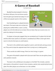 4th grade reading comprehension worksheets