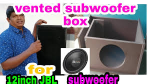 Can i make 3 way monitor design in a sealed enclosure by using your enclosure design? Subwoofer Box Design Vented Subwoofer Box For Jbl 12 Inch Subwoofer Youtube