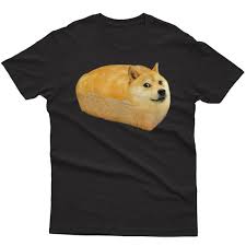 Fashion Shiba Inu Doge Bread Meme Dog T Shirt T Shirt Stellanovelty