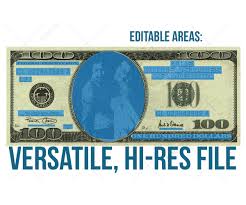 ✓ free for commercial use ✓ high quality images. Dollar Bill Mockup Template Psd With Editable Face Photo And Text High Resolution Dollar Bill In Phtoshop