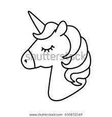Unicorn Head Drawing Easy At Getdrawings Free Download Time lapse of easy unicorn drawing tutorial.
