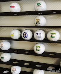 Logo Golf Ball Display Cases By Alu Design Made In Usa Aircraft Grade Aluminum Anodized With Carbo Golf Ball Displays Golf Club Crafts Golf Ball Display Case
