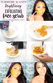 oats brightening exfoliating face mask