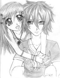 How to draw an anime couple i pencil sketch of anime couple for beginners i anime characters drawing, draw. Cute Anime Couples Easy To Draw Cute Anime Couples Easy To Love