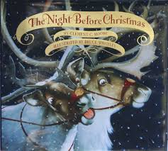 The Night Before Christmas Clement C Moore Illustrated By Bruce Whatley Christmas Books The Night Before Christmas Christmas Books For Kids