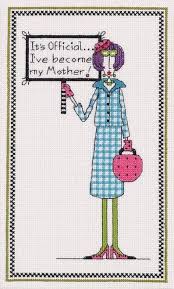 Shop janlynn at the amazon arts, crafts & sewing store. 0 Point De Croix Humour Cross Stitch Humor It S Official I Became Like My Mother Cross Stitch Magazines Cross Stitch Cross Stitching