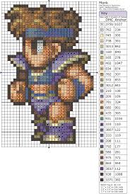 Final fantasy vii (cloud, barret, tifa, aeris, yuffie, cait sith, cid, red xiii, vincent, sephiroth) inspired cross stitch pattern pdf instant download includes: Pin By Jens Huck On Final Fantasy Video Game Cross Stitch Xstitch Patterns Cross Stitch Heart