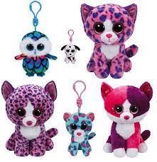 New Sizes Available For Claire S Exclusive Beanie Boos Beanie Babies Online Database Beanie Boos Beanie Boo Dogs Beanie Boo Birthdays