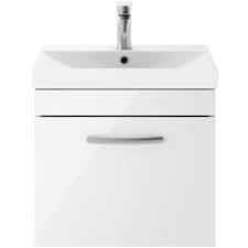 If you select the option, bathroom furniture, bathroom, and the lower part of the unit can be coordinated and streamlined appearance. Nuie Ath013d Athena Modern Bathroom Wall Hung Vanity Unit Cabinet And Basin Gloss White 500mm Children S Bathroom Accessories Children S Bathroom Accessory Sets Clinicadelpieaitanalopez Com