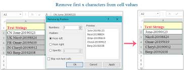 By using number character, you can remove the last character of the string. How To Remove First Last X Characters Or Certain Position Characters From Text In Excel