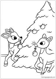 20 best rudolph 'the red nosed reindeer' coloring pages for your little ones. Rudolph The Red Nosed Reindeer Coloring Pages Holidays Coloring Pages Free Printable Coloring Pages Online