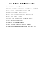 We did not find results for: Pdf Soal Al Islam Kemuhammadiyahanal Islam Dan Kemuhammadiyahan