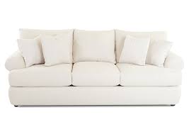 Browse wide selection of modern upholstered sofas. Cora Enello Rice White Stationary Fabric Sofa Best Buy Furniture And Mattress