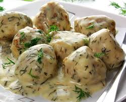 Danish Meatballs With Dill Sauce Recipe Yummly Recipe Veal Recipes Ground Veal Recipes Dill Recipes