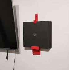 Ps4 slim wall mount this is a topic that many people are looking for. Ps4 Wall Mount Diy 3d Models Stlfinder