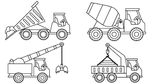 There's 33 different printable pages and they're all free for you to download and print! Free Printable Construction Vehicles Novocom Top