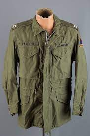 Item 1193 Vietnam War M 51 Army Field Jacket Condition Good And Solid Very Lightly Worn And In Great Sha Army Field Jacket Vintage Military Jacket Jackets