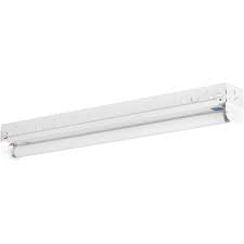 Progress Lighting P7265 30eb White Modular Fluorescent Series 24 Single Light Energy Star Qualified Utility Strip Light With 120v Npf Electronic Ballast Lightingdirect Com