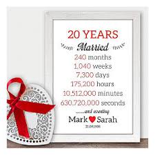 2001 wedding, married 20 years, uncirculated dime cuff links, ready to ship. 34 Loving 20th Wedding Anniversary Gifts 2021 Uk Gifts