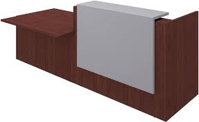 Die maximale länge der arbeitsplatte beträgt: Empfangstheke Z2 Mit Offener Arbeitsplatte Rechts 286 X 113 Cm Dekor Wenge Grau Lackiert Officeworld Ch