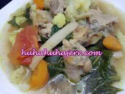 Resepi sup ayam mudah dan sedap. Sup Ayam Sedap Yang Melimpah Dengan Sayuran Berwarna Warni Wahhh Blog Santai Santai Jerr