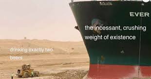 Putin helps rescuing evergreen ship in suez canal meme # putin meme. Cargo Ship Blocking Suez Canal Inspires Slew Of Memes Funny Article