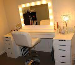 Diy ikea bathroom vanity mirror with lights. Makeup Vanity Mirror Ikea