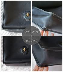 How To Repair Purse Fixing Old Leather Coach Repair Leather Fix Up Leather Purses Clean Leather Purse Leather