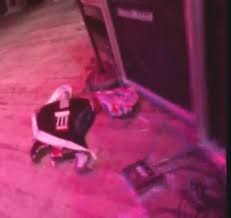 Vandalism Is Beautiful As A Rock In A Cop S Face Kurt Cobain S Broken Vandalism Beautiful As A Rock In A Cop S Face Black Stratocaster And Krist Novoselic S Proco Rat Distortion Pedal Live At The Paramount