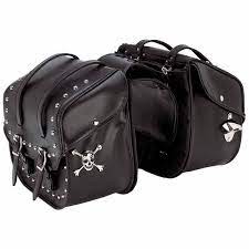 Highly Quality Of Split Leather Used Leather Saddle Bags Motorcycle Saddlebags Bags