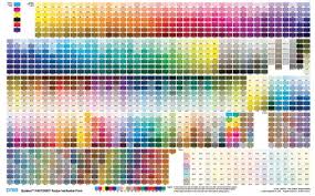 23 Genuine Pantone Colour Chart For Printing