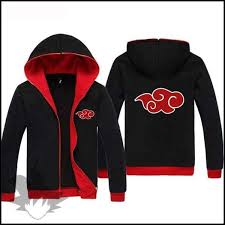 Anime Naruto Akatsuki Hoodie Jacket Check Out Our Full Naruto Collection For More T Shirts Figures And Hoodie Jacket Zippers Sweatshirts Hoodie Naruto Hoodie
