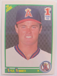 1990 Score Baseball #673 Kyle Abbott (1st Round Pick)