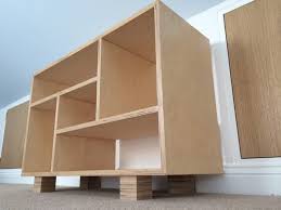 Wooden wardrobe