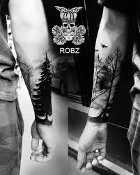45 Inspirational Forest Tattoo Ideas Cuded Forest Tattoos Tattoos Tattoos For Guys