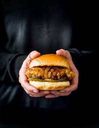 Olive Fried Chicken Sandwich Recipe Fried Chicken Sandwich Cooking Pork Roast Recipes
