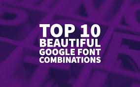 All of the fonts are open source, which mean google fonts make life easier for designers and developers, but how do you find the good ones? Top 10 Beautiful Google Font Combinations In 2020