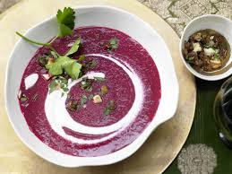 Rote Bete Suppe Mit Lebkuchengewurz Rezept Rote Bete Suppe Rote Bete Weihnachtssuppe